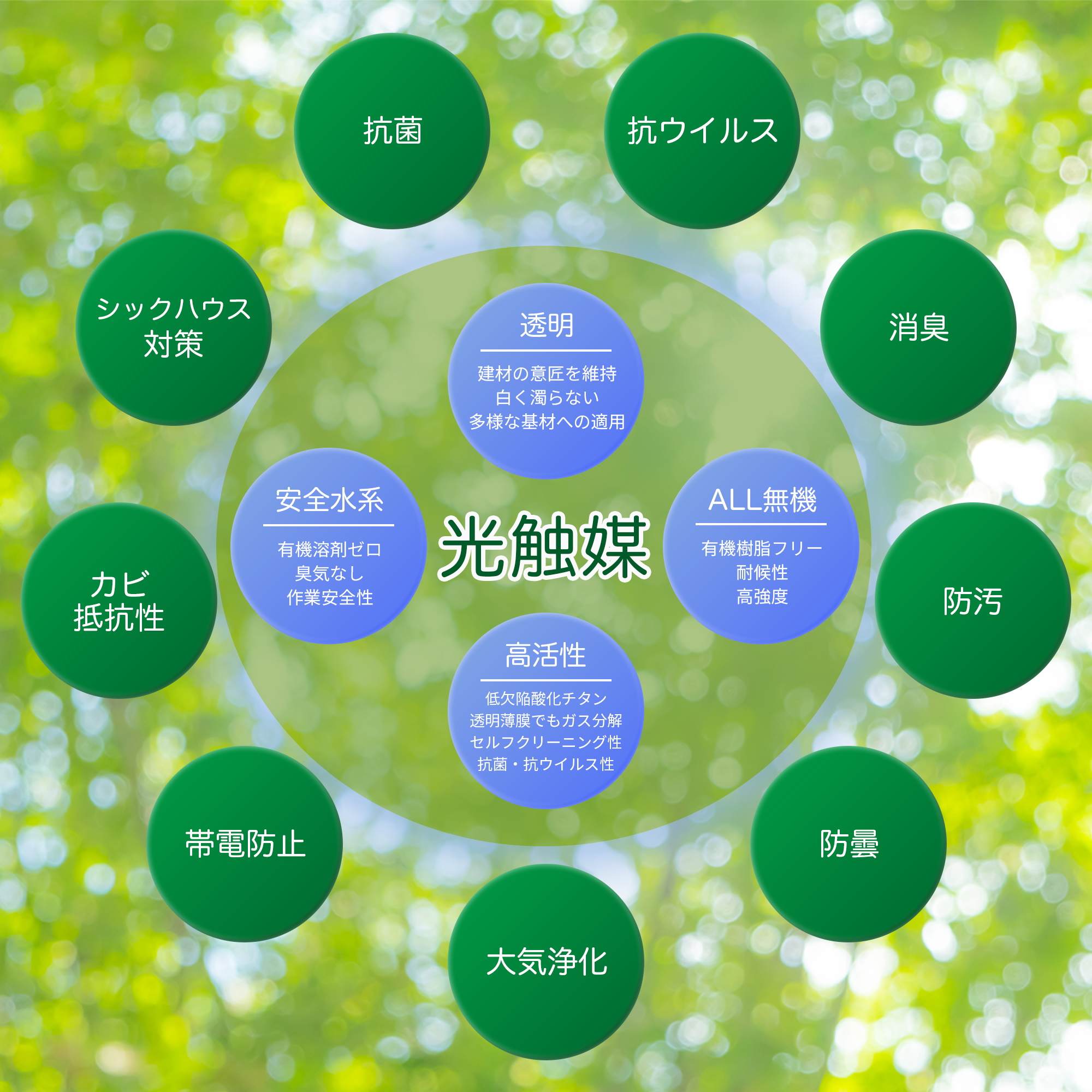 光触媒コーティング